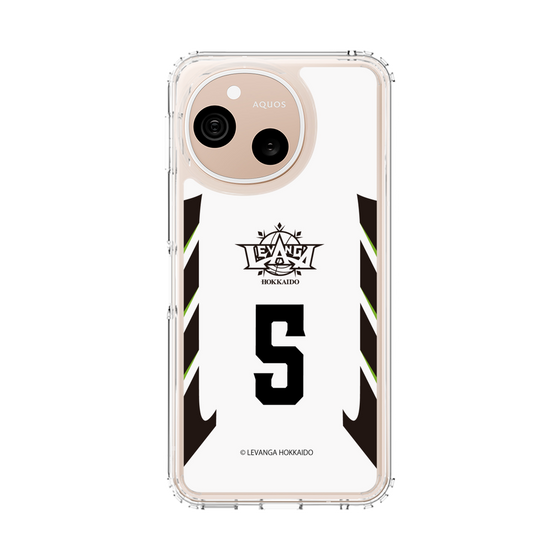 スリムプロテクションケース［ レバンガ北海道 - #5 JONES - AWAY - 表 ］