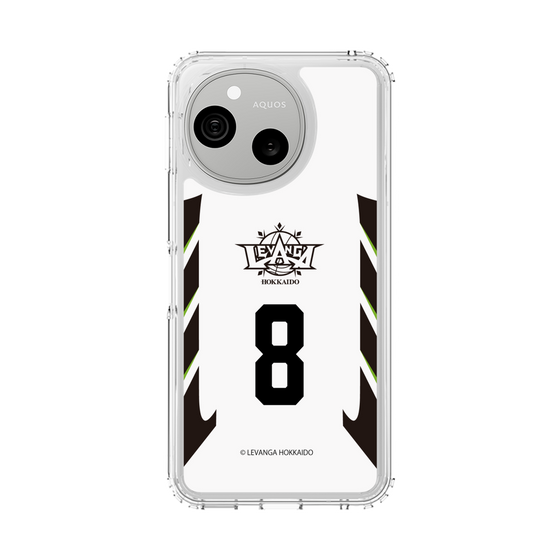 スリムプロテクションケース［ レバンガ北海道 - #8 KIBAYASHI - AWAY - 表 ］
