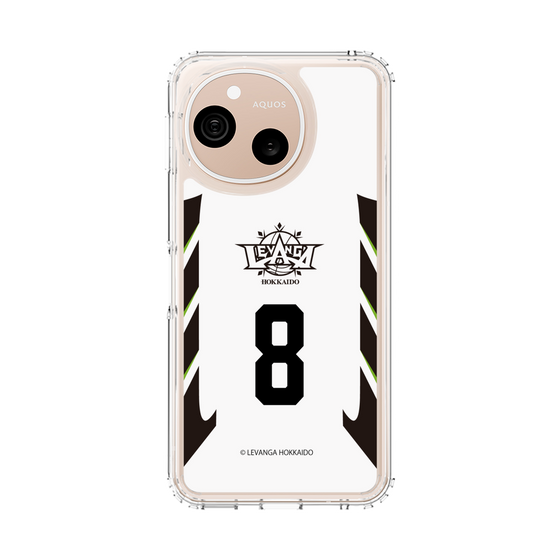 スリムプロテクションケース［ レバンガ北海道 - #8 KIBAYASHI - AWAY - 表 ］