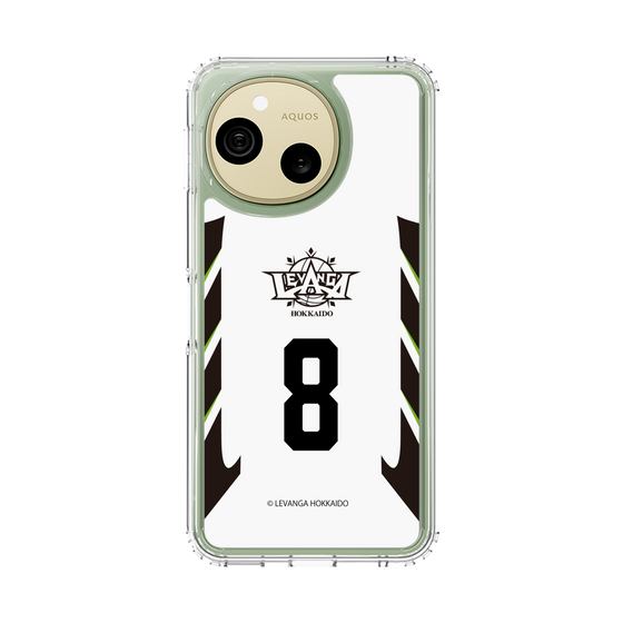 スリムプロテクションケース［ レバンガ北海道 - #8 KIBAYASHI - AWAY - 表 ］