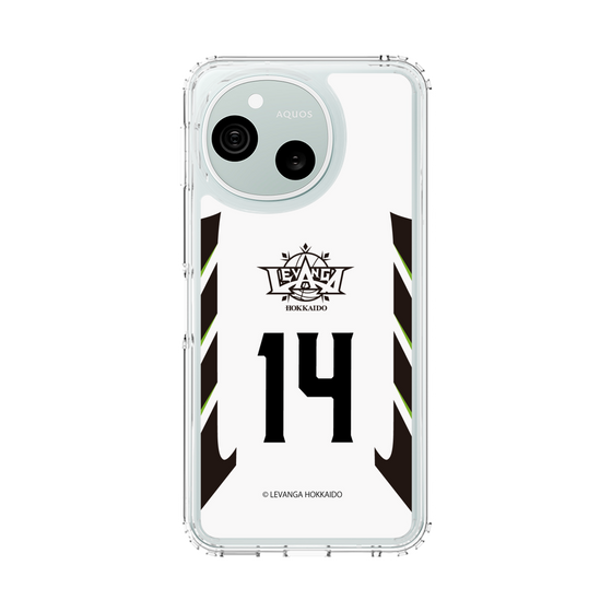 スリムプロテクションケース［ レバンガ北海道 - #14 HOSHINO - AWAY - 表 ］