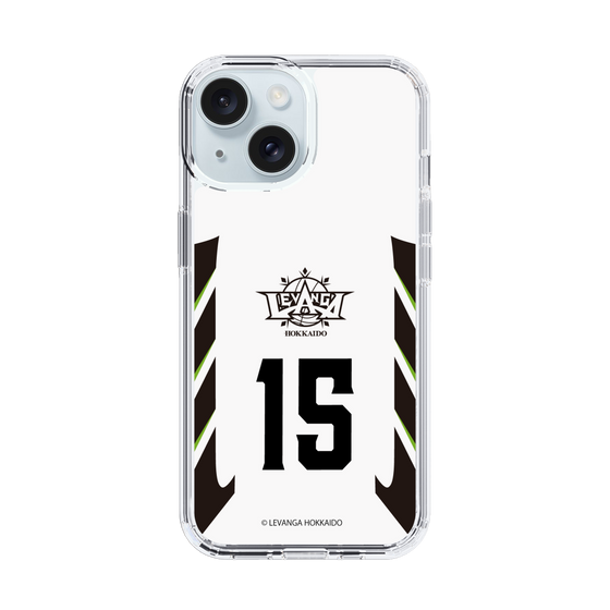 スリムプロテクションケース［ レバンガ北海道 - #15 SHIMATANI - AWAY - 表 ］