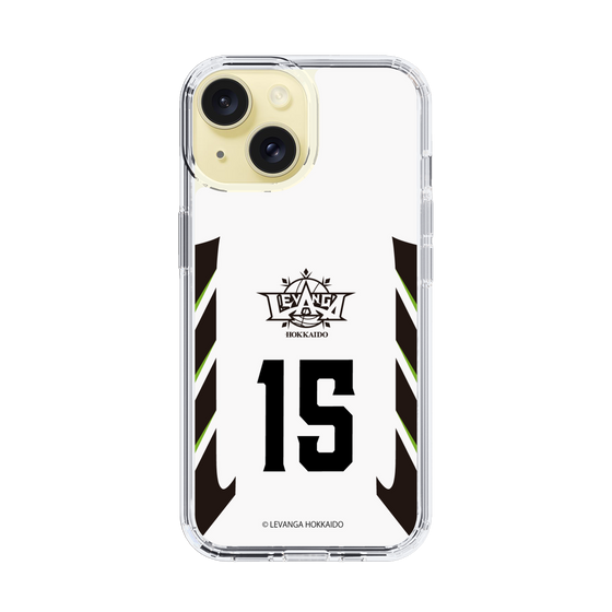 スリムプロテクションケース［ レバンガ北海道 - #15 SHIMATANI - AWAY - 表 ］