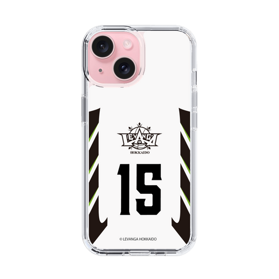 スリムプロテクションケース［ レバンガ北海道 - #15 SHIMATANI - AWAY - 表 ］