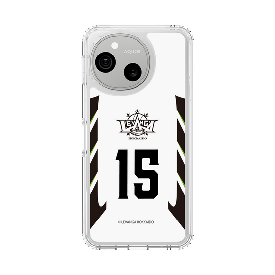 スリムプロテクションケース［ レバンガ北海道 - #15 SHIMATANI - AWAY - 表 ］