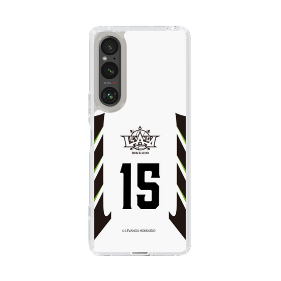 スリムプロテクションケース［ レバンガ北海道 - #15 SHIMATANI - AWAY - 表 ］