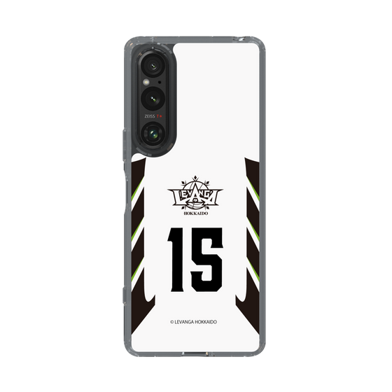 スリムプロテクションケース［ レバンガ北海道 - #15 SHIMATANI - AWAY - 表 ］
