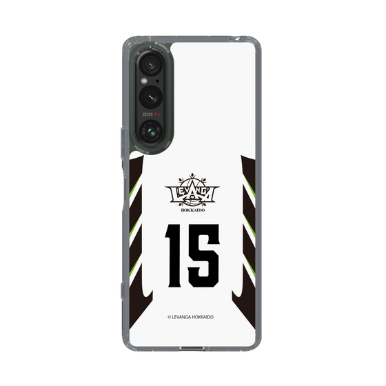 スリムプロテクションケース［ レバンガ北海道 - #15 SHIMATANI - AWAY - 表 ］