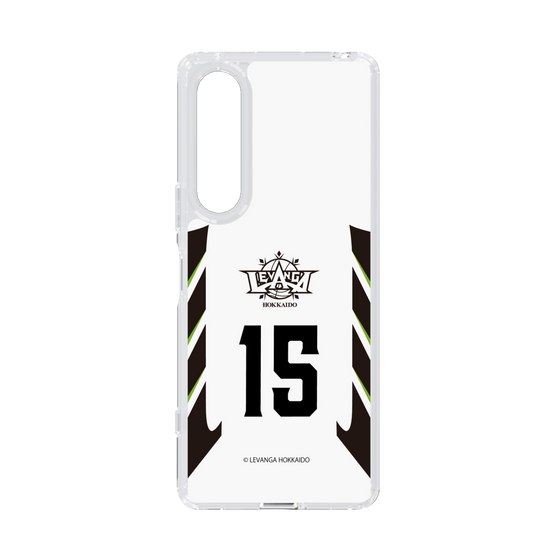スリムプロテクションケース［ レバンガ北海道 - #15 SHIMATANI - AWAY - 表 ］