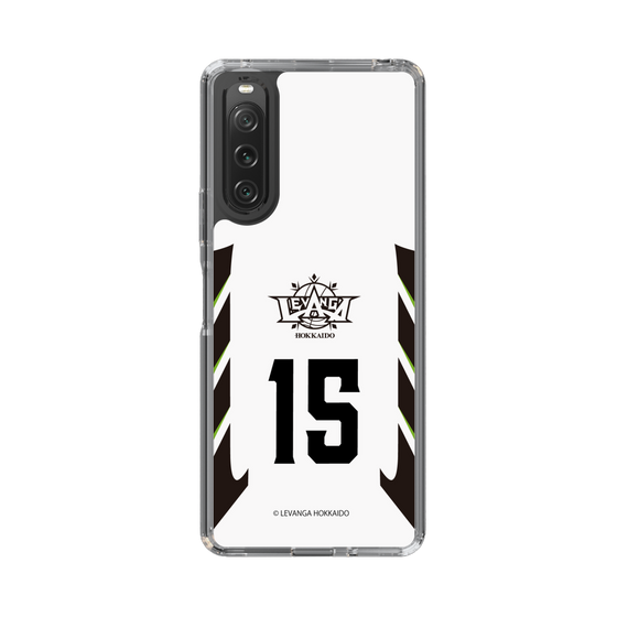 スリムプロテクションケース［ レバンガ北海道 - #15 SHIMATANI - AWAY - 表 ］