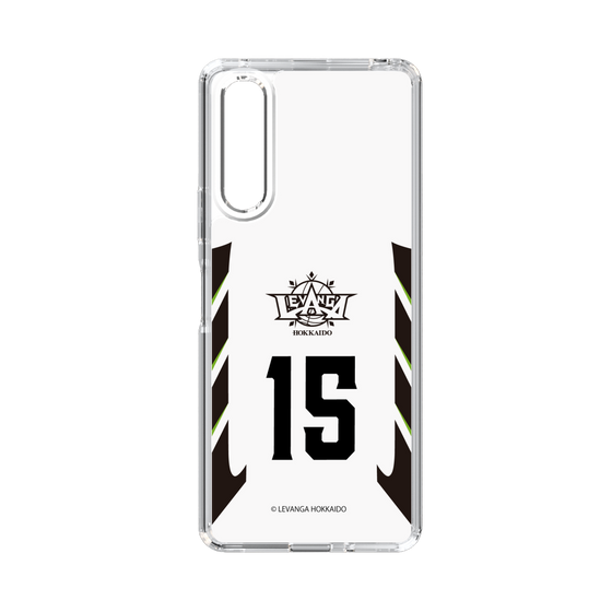 スリムプロテクションケース［ レバンガ北海道 - #15 SHIMATANI - AWAY - 表 ］