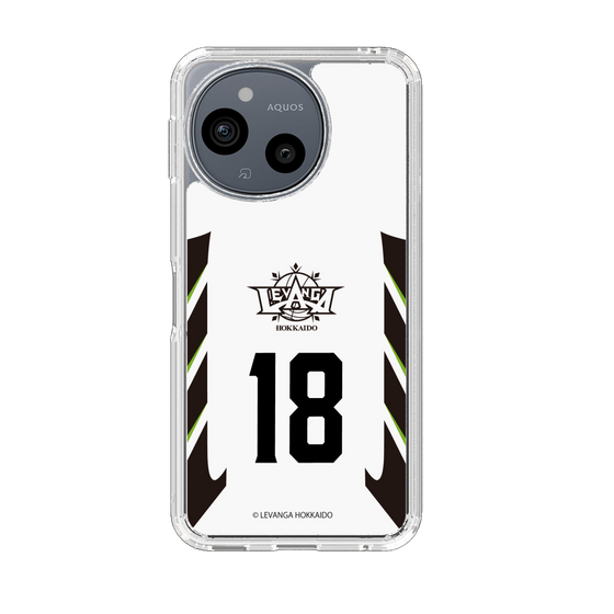 スリムプロテクションケース［ レバンガ北海道 - #18 NAITO - AWAY - 表 ］