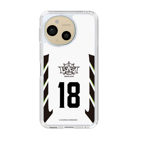 スリムプロテクションケース［ レバンガ北海道 - #18 NAITO - AWAY - 表 ］