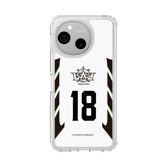 スリムプロテクションケース［ レバンガ北海道 - #18 NAITO - AWAY - 表 ］