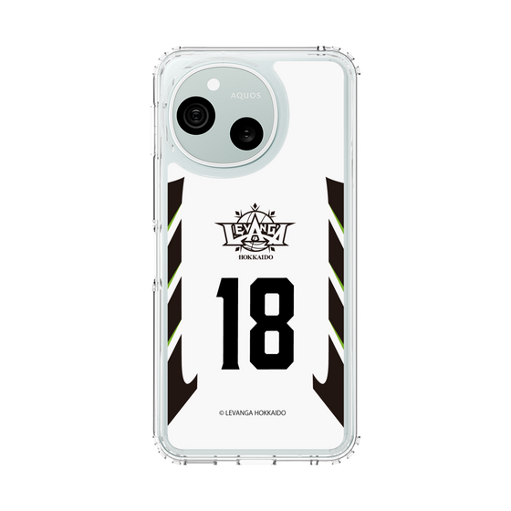 スリムプロテクションケース［ レバンガ北海道 - #18 NAITO - AWAY - 表 ］