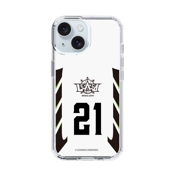 スリムプロテクションケース［ レバンガ北海道 - #21 HARRAR - AWAY - 表 ］