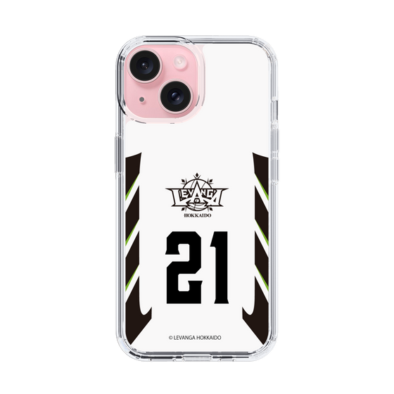 スリムプロテクションケース［ レバンガ北海道 - #21 HARRAR - AWAY - 表 ］
