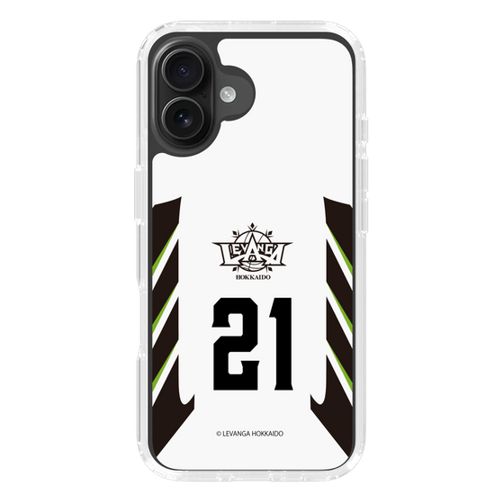 スリムプロテクションケース［ レバンガ北海道 - #21 HARRAR - AWAY - 表 ］