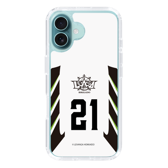 スリムプロテクションケース［ レバンガ北海道 - #21 HARRAR - AWAY - 表 ］