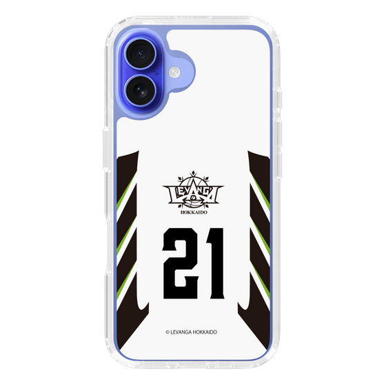 スリムプロテクションケース［ レバンガ北海道 - #21 HARRAR - AWAY - 表 ］