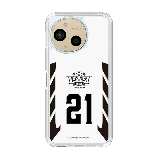 スリムプロテクションケース［ レバンガ北海道 - #21 HARRAR - AWAY - 表 ］