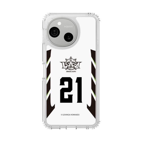 スリムプロテクションケース［ レバンガ北海道 - #21 HARRAR - AWAY - 表 ］