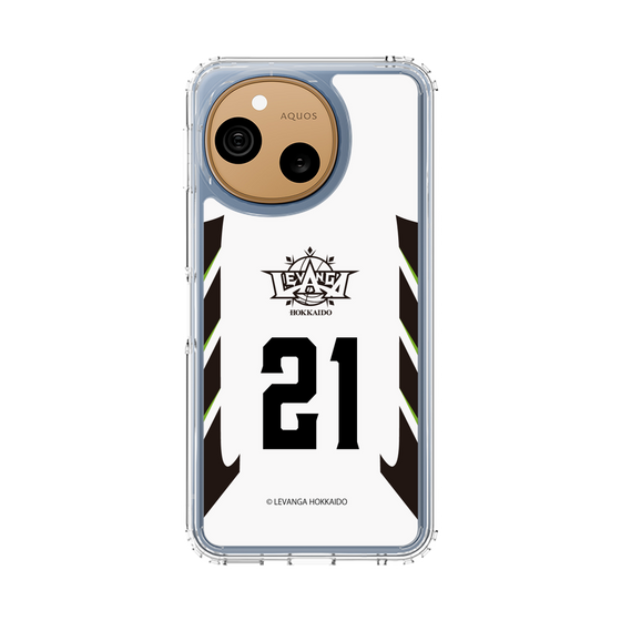 スリムプロテクションケース［ レバンガ北海道 - #21 HARRAR - AWAY - 表 ］