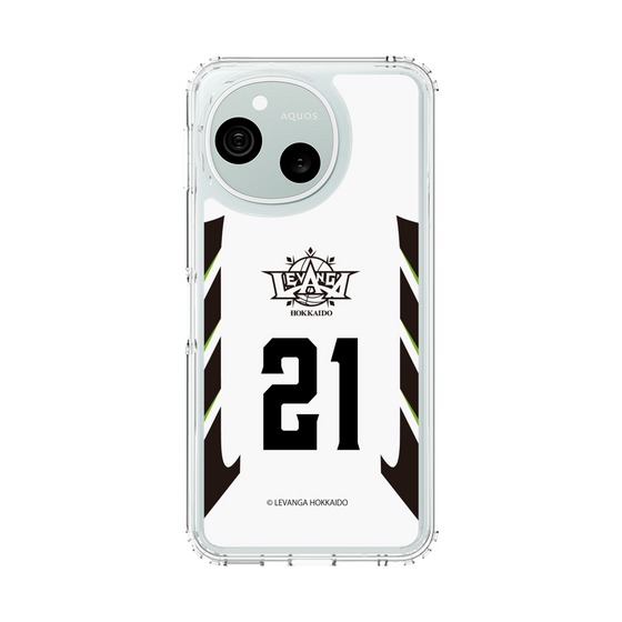 スリムプロテクションケース［ レバンガ北海道 - #21 HARRAR - AWAY - 表 ］