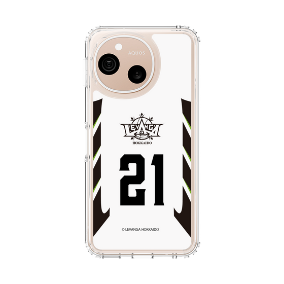 スリムプロテクションケース［ レバンガ北海道 - #21 HARRAR - AWAY - 表 ］