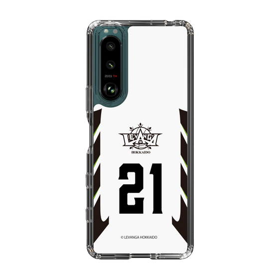 スリムプロテクションケース［ レバンガ北海道 - #21 HARRAR - AWAY - 表 ］