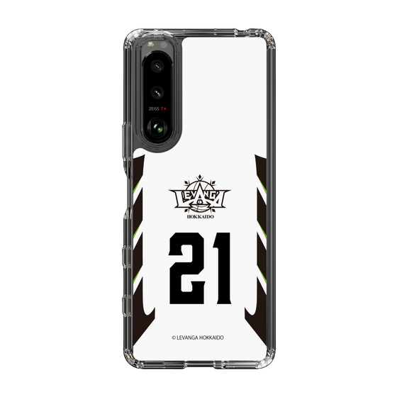 スリムプロテクションケース［ レバンガ北海道 - #21 HARRAR - AWAY - 表 ］