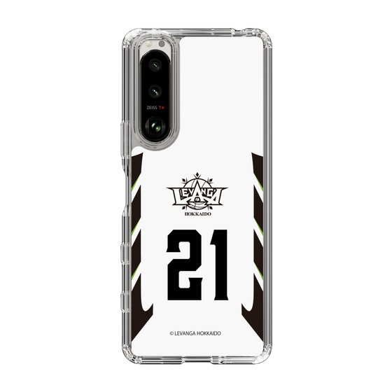 スリムプロテクションケース［ レバンガ北海道 - #21 HARRAR - AWAY - 表 ］