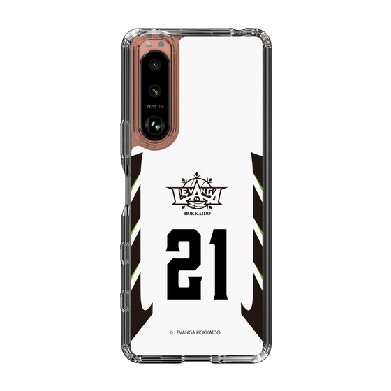 スリムプロテクションケース［ レバンガ北海道 - #21 HARRAR - AWAY - 表 ］