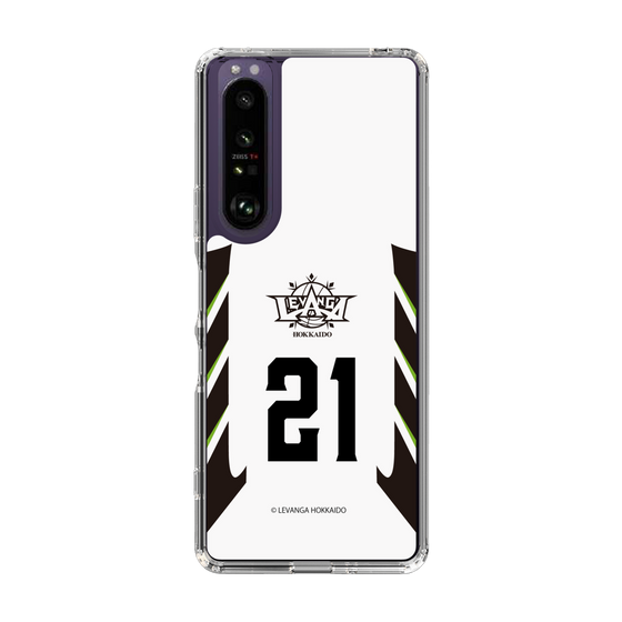 スリムプロテクションケース［ レバンガ北海道 - #21 HARRAR - AWAY - 表 ］
