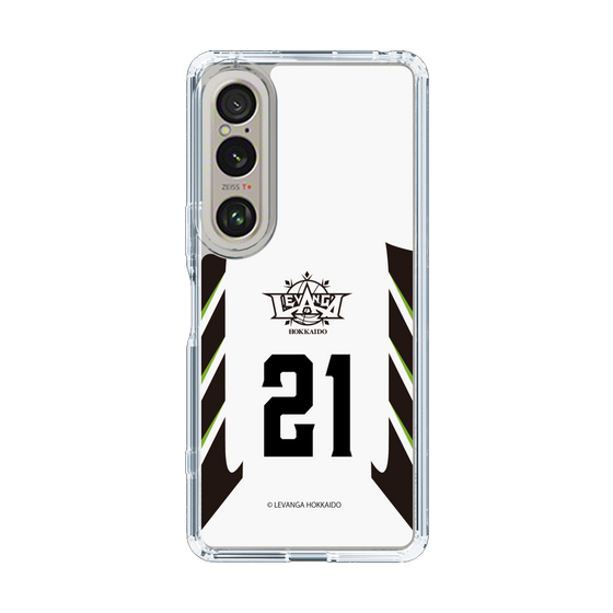 スリムプロテクションケース［ レバンガ北海道 - #21 HARRAR - AWAY - 表 ］