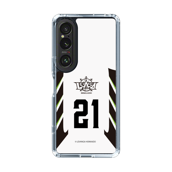 スリムプロテクションケース［ レバンガ北海道 - #21 HARRAR - AWAY - 表 ］