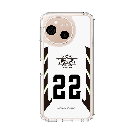 スリムプロテクションケース［ レバンガ北海道 - #22 OKAFOR - AWAY - 表 ］