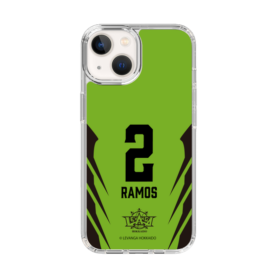 スリムプロテクションケース［ レバンガ北海道 - #2 RAMOS - HOME - 裏 ］
