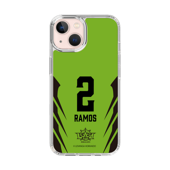 スリムプロテクションケース［ レバンガ北海道 - #2 RAMOS - HOME - 裏 ］