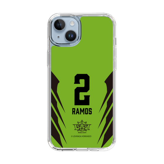 スリムプロテクションケース［ レバンガ北海道 - #2 RAMOS - HOME - 裏 ］