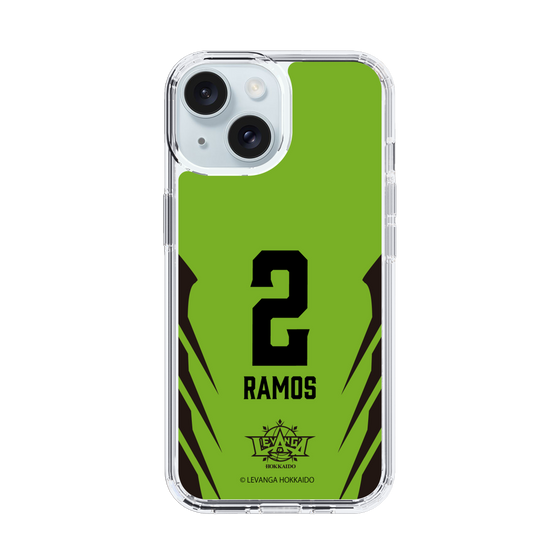 スリムプロテクションケース［ レバンガ北海道 - #2 RAMOS - HOME - 裏 ］