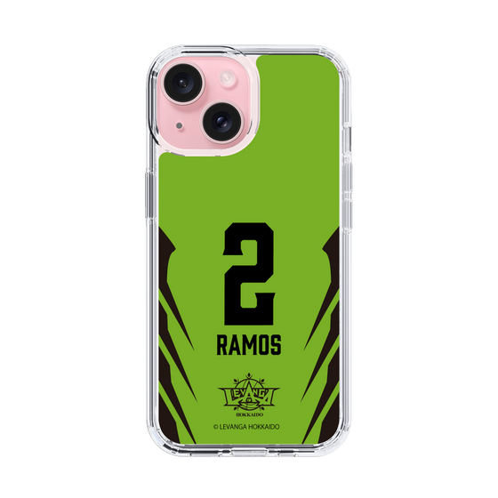スリムプロテクションケース［ レバンガ北海道 - #2 RAMOS - HOME - 裏 ］