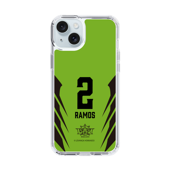 スリムプロテクションケース［ レバンガ北海道 - #2 RAMOS - HOME - 裏 ］