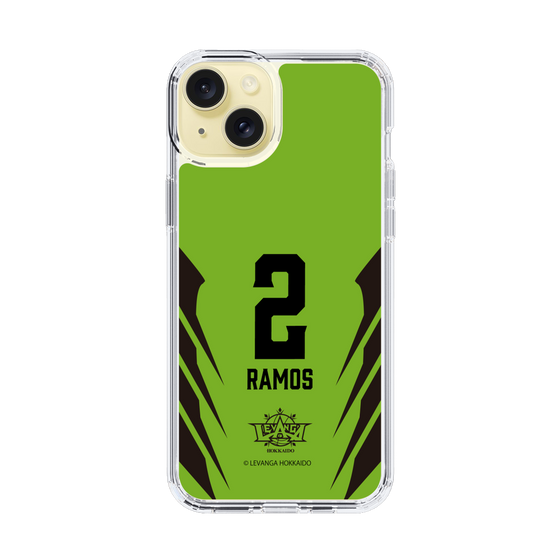スリムプロテクションケース［ レバンガ北海道 - #2 RAMOS - HOME - 裏 ］