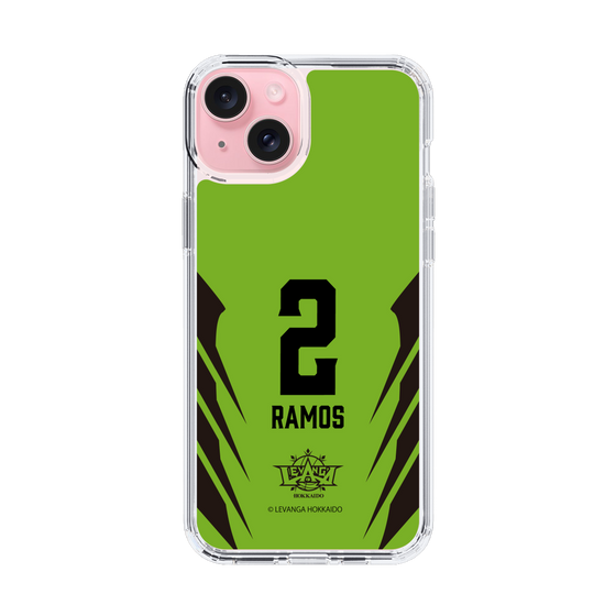 スリムプロテクションケース［ レバンガ北海道 - #2 RAMOS - HOME - 裏 ］