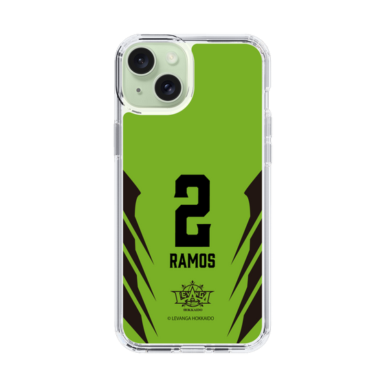 スリムプロテクションケース［ レバンガ北海道 - #2 RAMOS - HOME - 裏 ］
