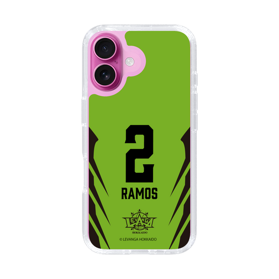 スリムプロテクションケース［ レバンガ北海道 - #2 RAMOS - HOME - 裏 ］