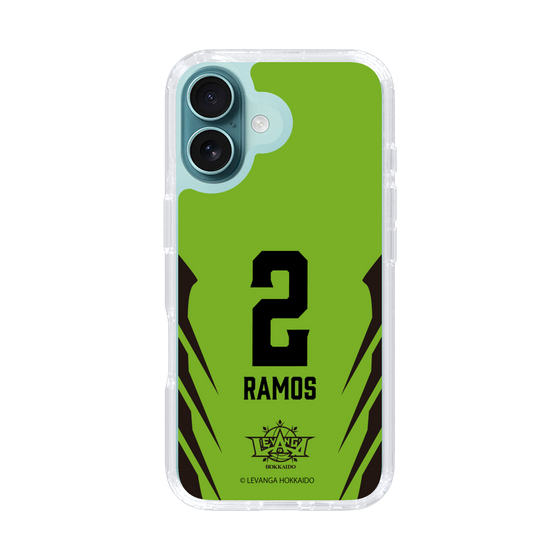スリムプロテクションケース［ レバンガ北海道 - #2 RAMOS - HOME - 裏 ］