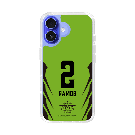 スリムプロテクションケース［ レバンガ北海道 - #2 RAMOS - HOME - 裏 ］