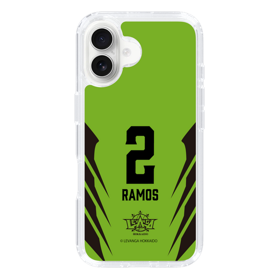 スリムプロテクションケース［ レバンガ北海道 - #2 RAMOS - HOME - 裏 ］